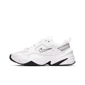 Nike M2K Tekno plate-forme hommes femmes chaussures de course semelle épaisse rétro résistant à l'usure papa chaussures blanc