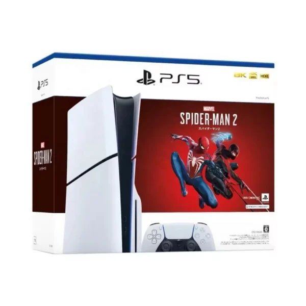 Véritable pour console PS5, versions de disque numérique 1 To et 2 To avec 10 jeux et 2 contrôleurs scellés et prêtes à jouer – Image 4