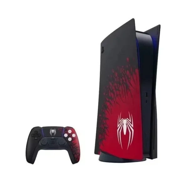 Véritable pour console PS5, versions de disque numérique 1 To et 2 To avec 10 jeux et 2 contrôleurs scellés et prêtes à jouer – Image 2