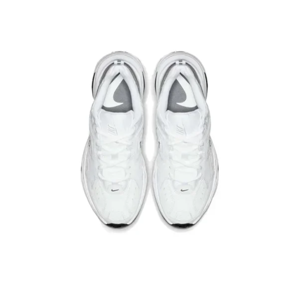 Nike M2K Tekno plate-forme hommes femmes chaussures de course semelle épaisse rétro résistant à l'usure papa chaussures blanc – Image 4